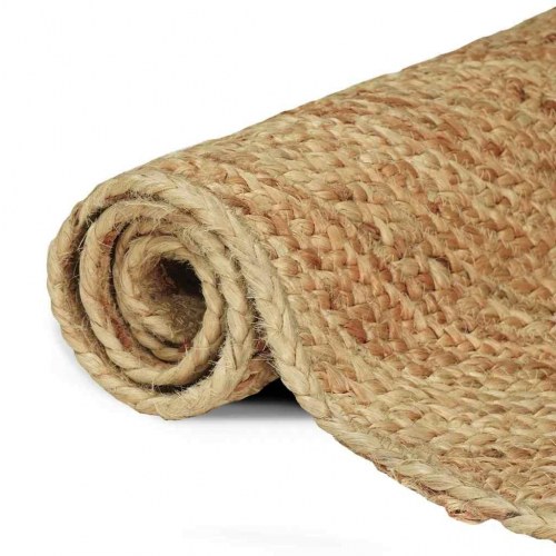 Tæppe Brun 200 x 200 cm Jute