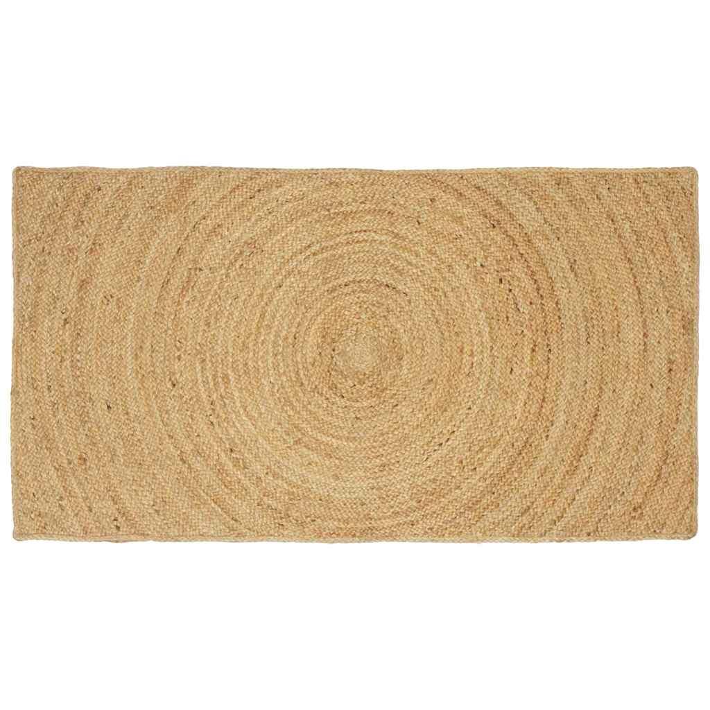 Tæppe Brun 80 x 150 cm Jute