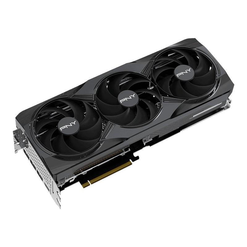 PNY GeForce RTX 5080 Overclocked Triple Fan - 16 GB GDDR7 grafikkort billede