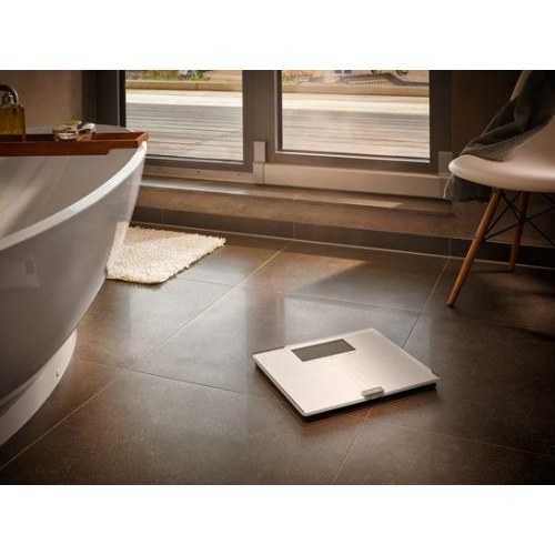 Soehnle Shape Sense Connect 200 badevægt – rektangulær, sølv