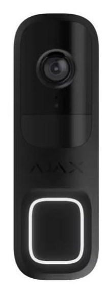 Ajax Doorbell, Sort, Trådløs, 2,4 GHz, 802.11b, 802.11g, Wi-Fi 4 (802.11n), 500 m, 85 dB