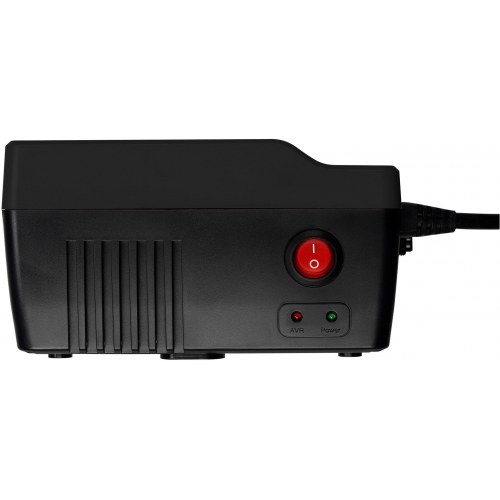PowerWalker AVR 1200 spændingsregulator - 1,2 kVA / 720 W, 3x Schuko