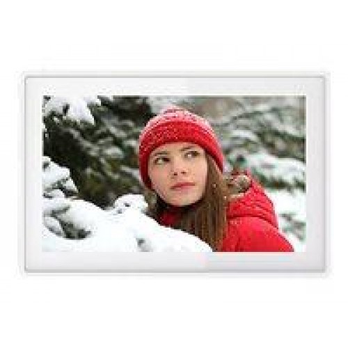 DENVER FRAMEO PFF-1021 – 10,1" digital fotoramme, 16 GB – hvid