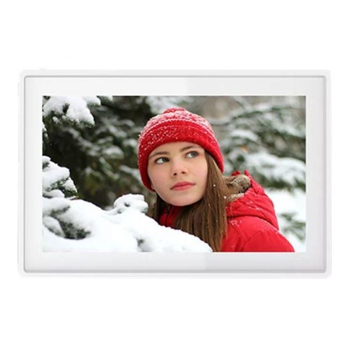 DENVER FRAMEO PFF-1021 – 10,1" digital fotoramme, 16 GB – hvid