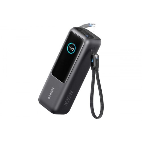 Anker powerbank 25.000 mAh 165 W – sort
