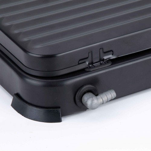 JATA JECG2703 gas-kogeplade - 3 blus, sort 59 × 34 × 10 cm