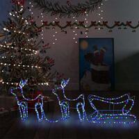Rensdyr og kane udendørs juledekoration 576 LED'er