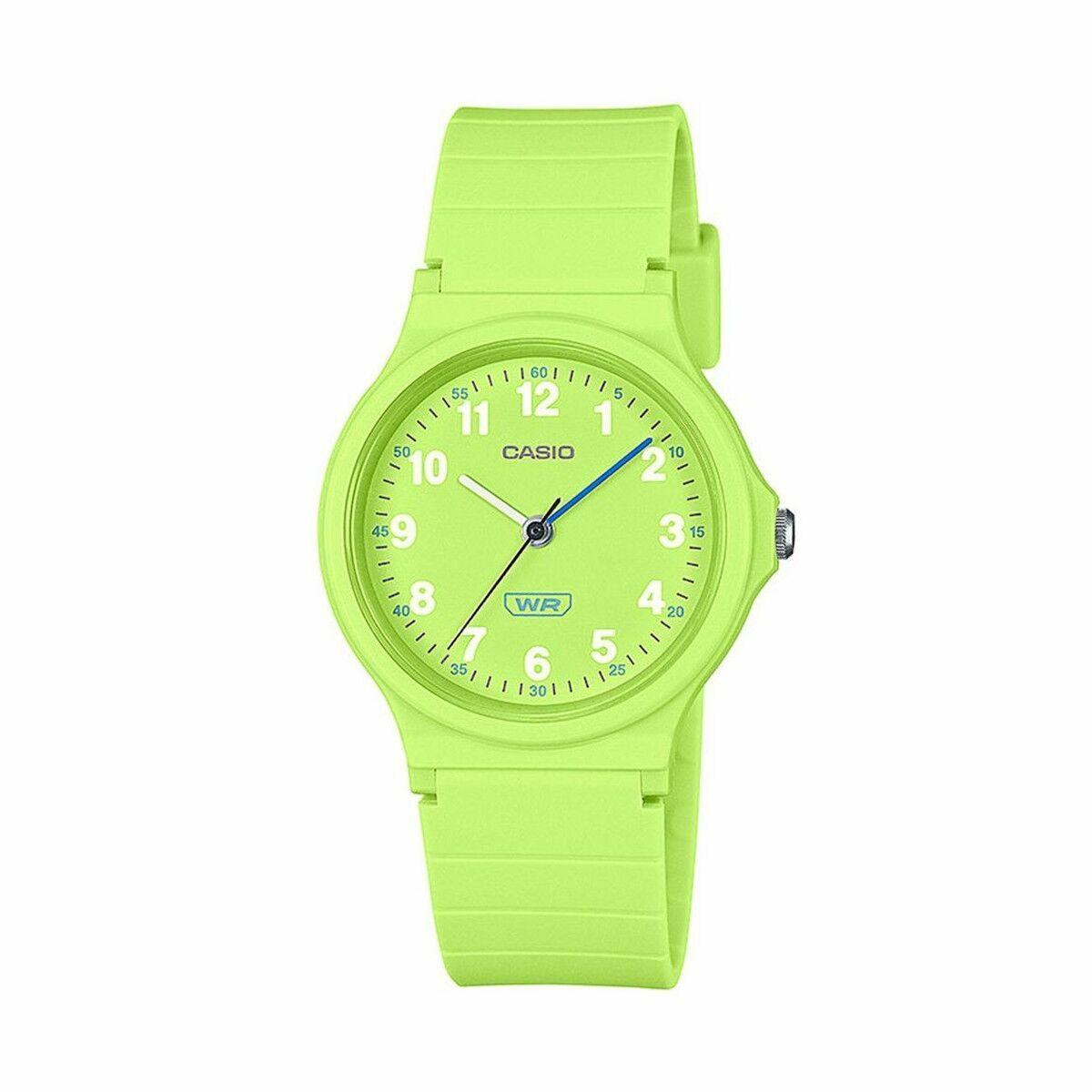 Casio POP dameur - Lemon Green, resinrem, Ø 31 mm