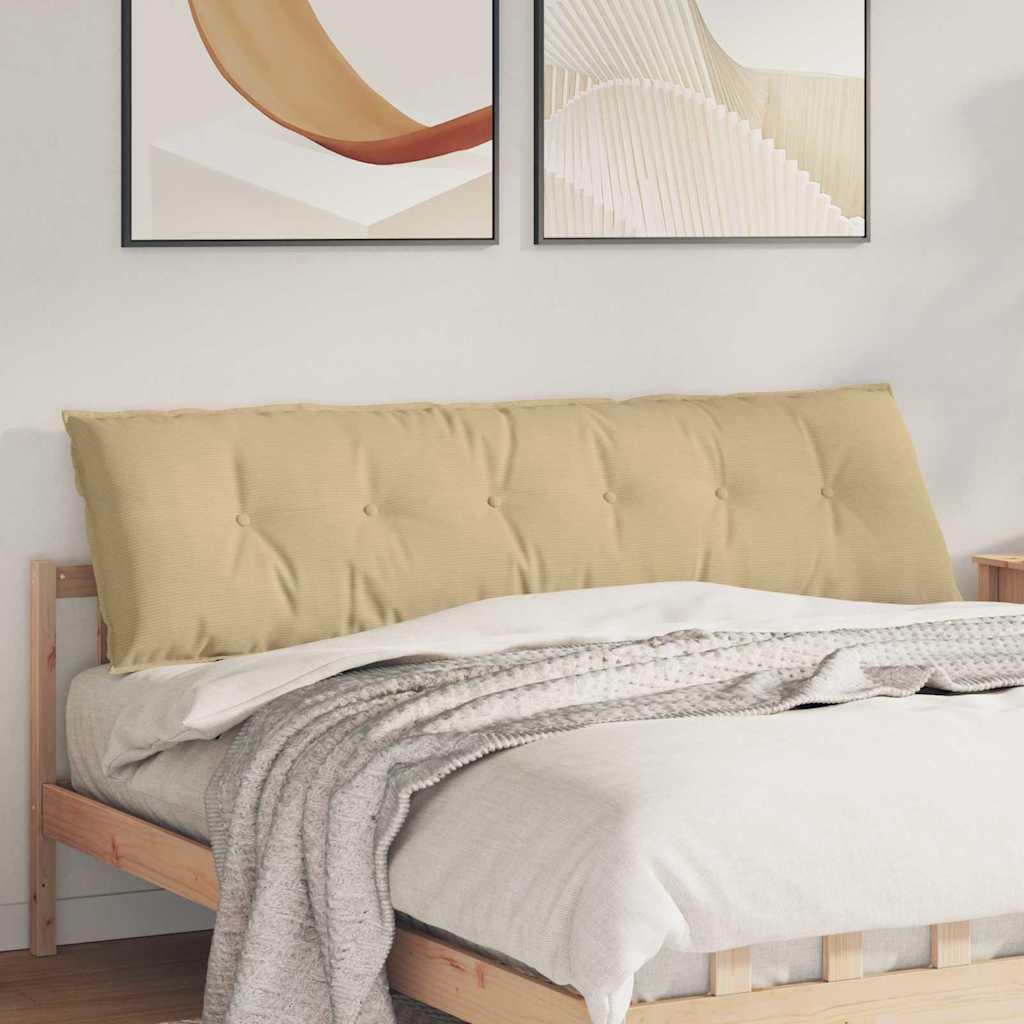 Rygpude Grågrøn 180 x 50 cm Velourstof