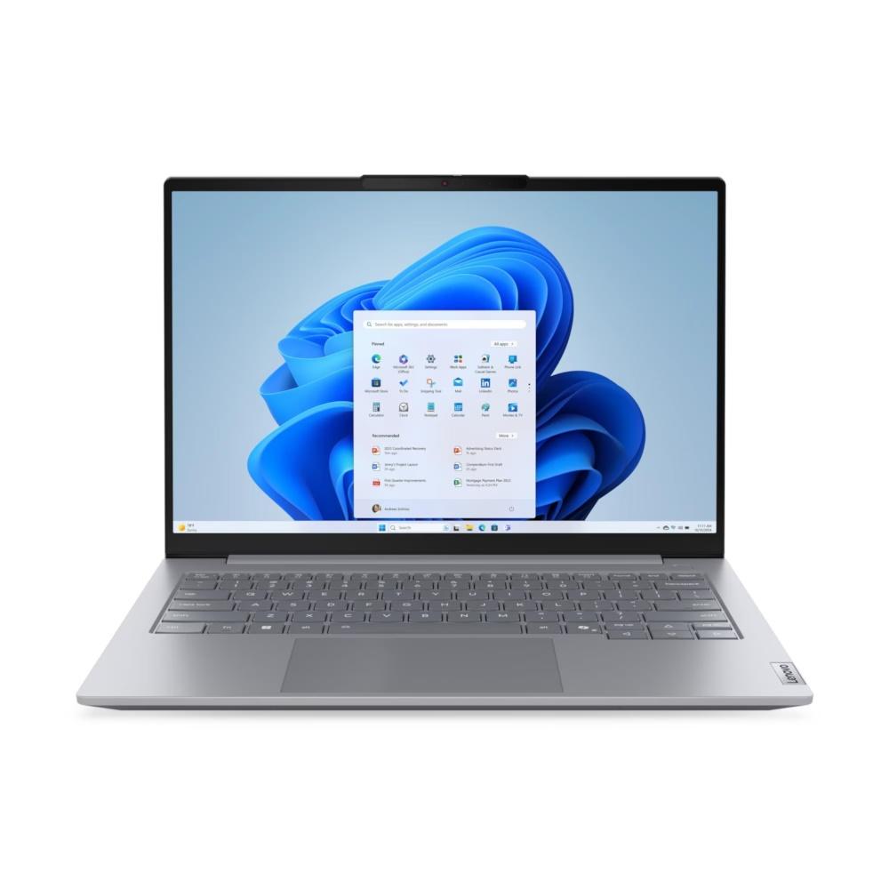 Lenovo ThinkBook 14 Gen 8 – 14" bærbar, Core 5-210H, 16 GB RAM, 512 GB SSD, WUXGA, uden OS