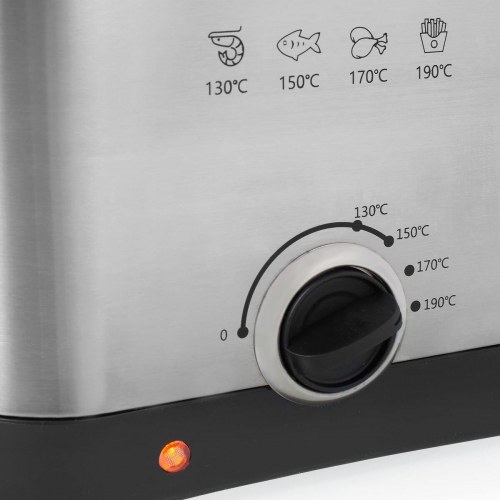 Princess 182612 mini-frituregryde - stål, 1,5 l, 1000 W