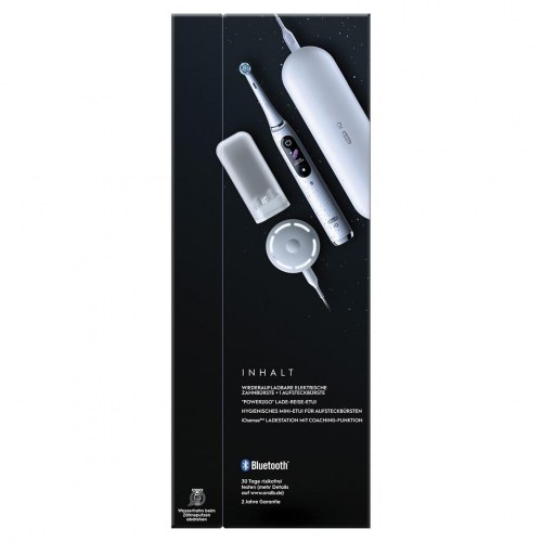 Oral-B iO Series 10 elektrisk tandbørste - hvid (roterende/oscillerende)