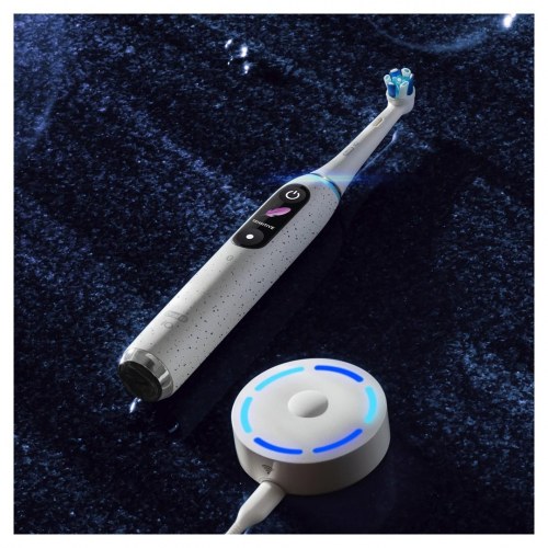 Oral-B iO Series 10 elektrisk tandbørste - hvid (roterende/oscillerende)