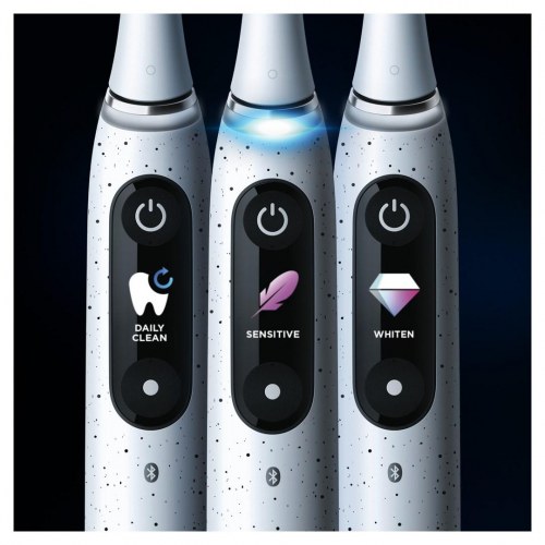 Oral-B iO Series 10 elektrisk tandbørste - hvid (roterende/oscillerende)