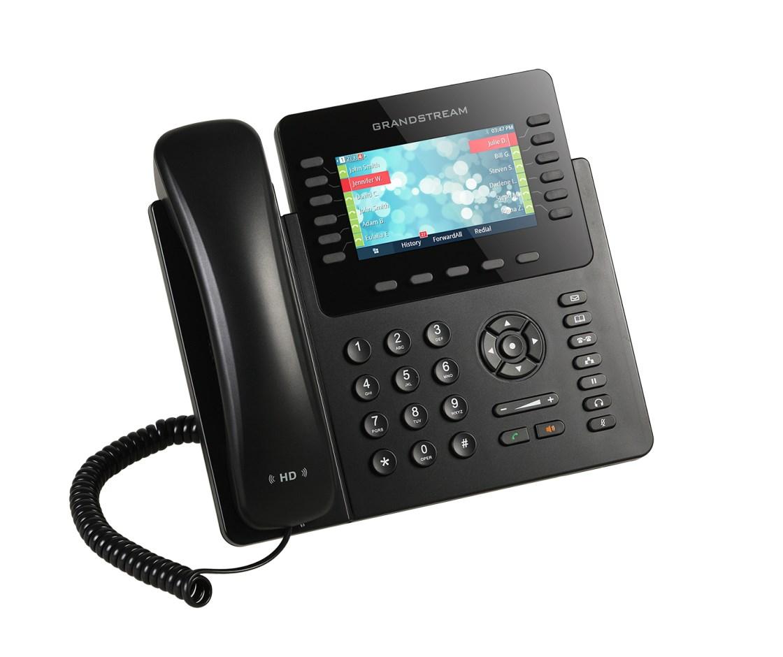 Grandstream GXP2170 HD IP-telefon - 12 linjer, farveskærm billede