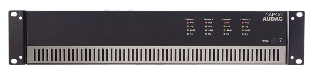 AUDAC CAP424 - 4-kanals effektforstærker 4 × 240 W, 100 V
