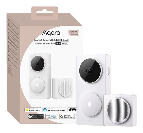Aqara G410 Select - dørklokke kamera-hub, hvid billede