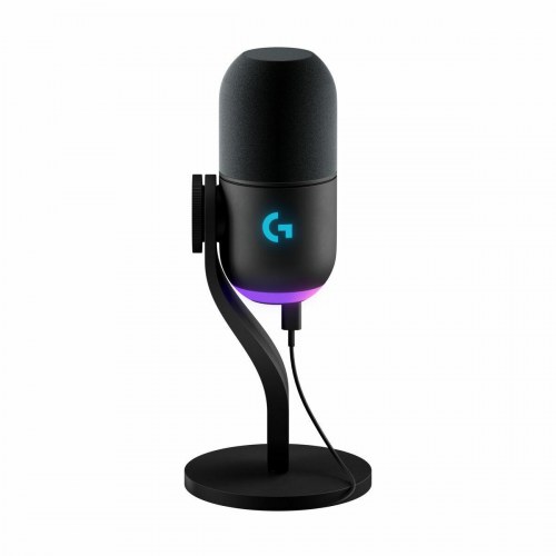 Logitech 988-000569 gaming mikrofon med USB og LIGHTSYNC RGB - Sort