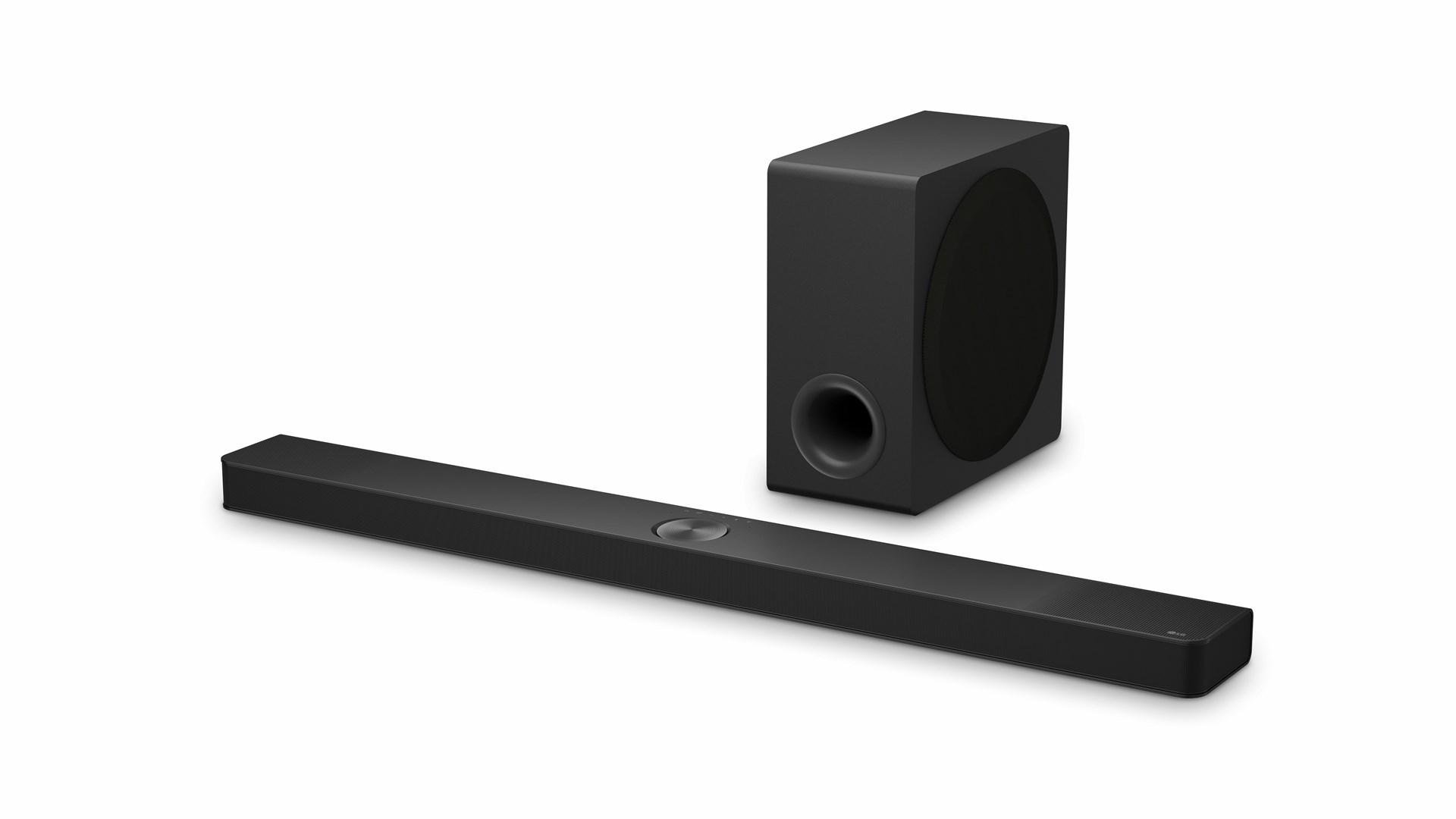 LG S90TY soundbar 5.1.3 kanaler med trådløs subwoofer - 570 W, sort
