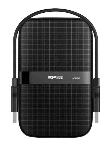 Silicon Power Armor A60 - ekstern harddisk 2 GB, sort billede