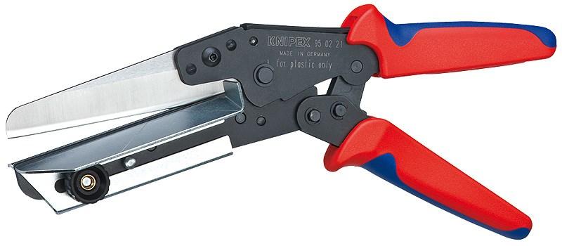 Nibblersaks KNIPEX 95 02 21 - rød/sort/blå, 275 mm