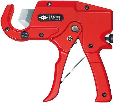 Rørskærer KNIPEX 94 10 185 - manuel pipecutter, rød billede