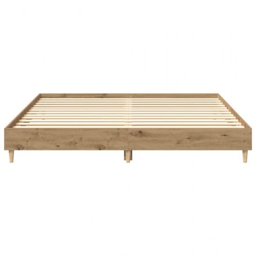Sengeramme 180 x 200 cm med lameller - kunsteg