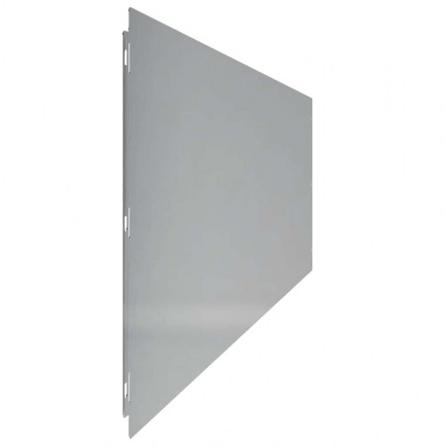 Plænekanter - 10 stk. galvaniseret stål, 25 × 103 cm