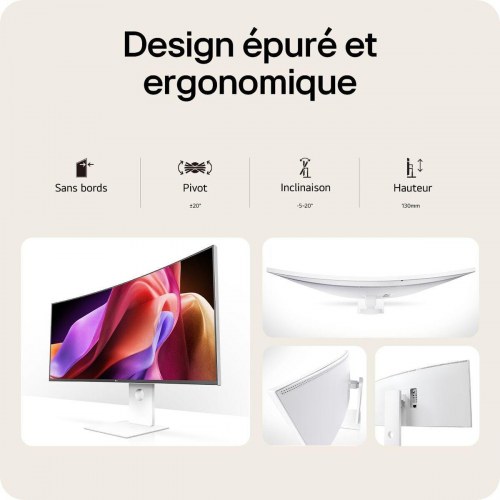 LG 40U990A-W 40" UltraWide 5K2K skærm - 120 Hz, IPS, HDR10