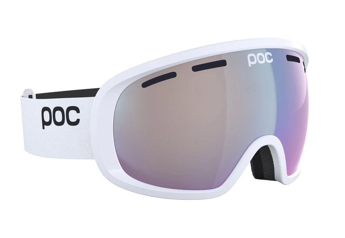 POC Fovea Mid Photochromic skibriller - hvid, fotokromisk