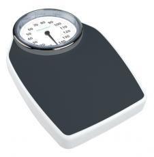 Medisana PSD mekanisk badevægt - sort/hvid, 150 kg billede