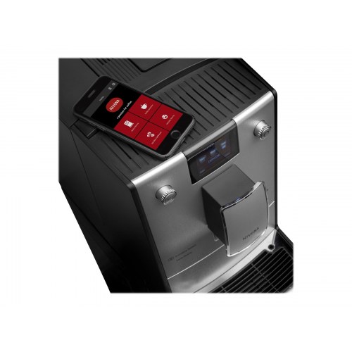 NIVONA CafeRomatica 7 Series NICR 769 – fuldautomatisk espressomaskine med mælkeskummer, sølv/krom