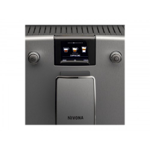 NIVONA CafeRomatica 7 Series NICR 769 – fuldautomatisk espressomaskine med mælkeskummer, sølv/krom