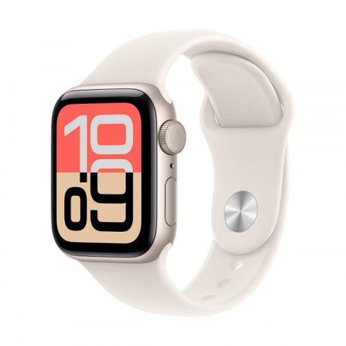 Apple Watch SE (40 mm) - Hvid/beige smartwatch