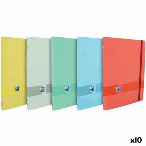 Oxford organiser mappe A4+ - multifarvet, 25 mm (10 stk.)
