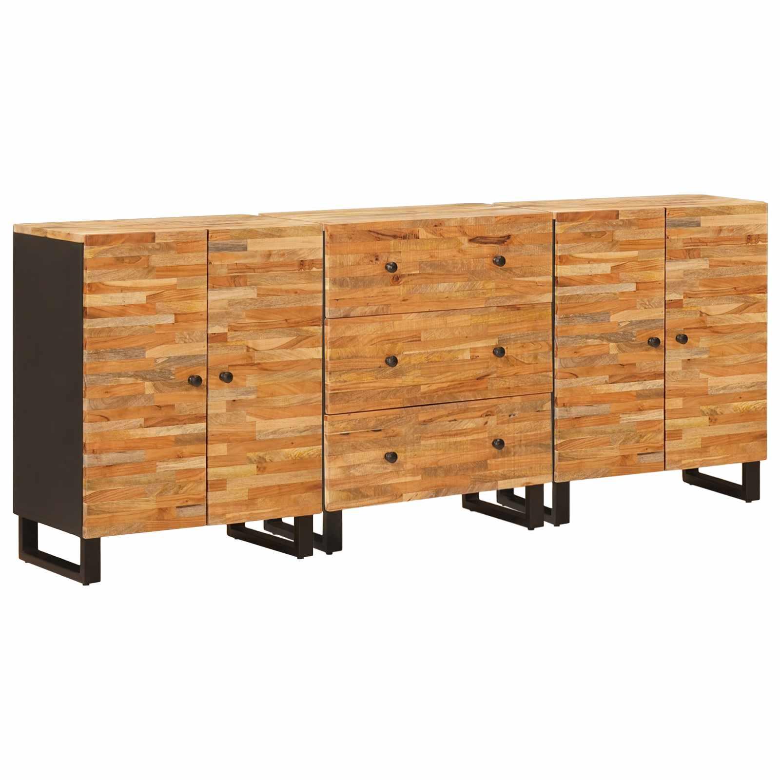 Sidebord Brun Massivt mangotrÃ¦