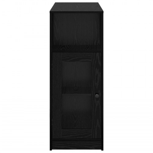Barbord i sort eg med 3 hylder - 101 x 40 x 103,5 cm