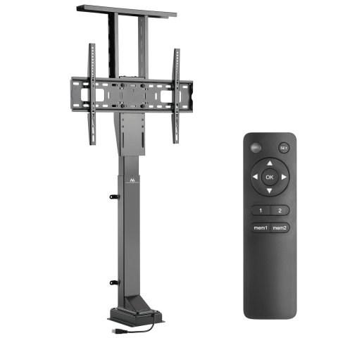 Maclean MC-866 elektrisk forlængbar TV-beslag 37"–65" – VESA 600×400, gulvmontering, max 50 kg