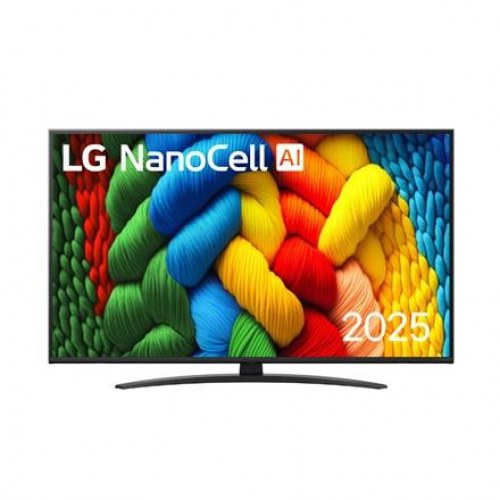 LG NanoCell AI 50NANO81A3A 50" 4K Ultra HD Smart TV – Sort