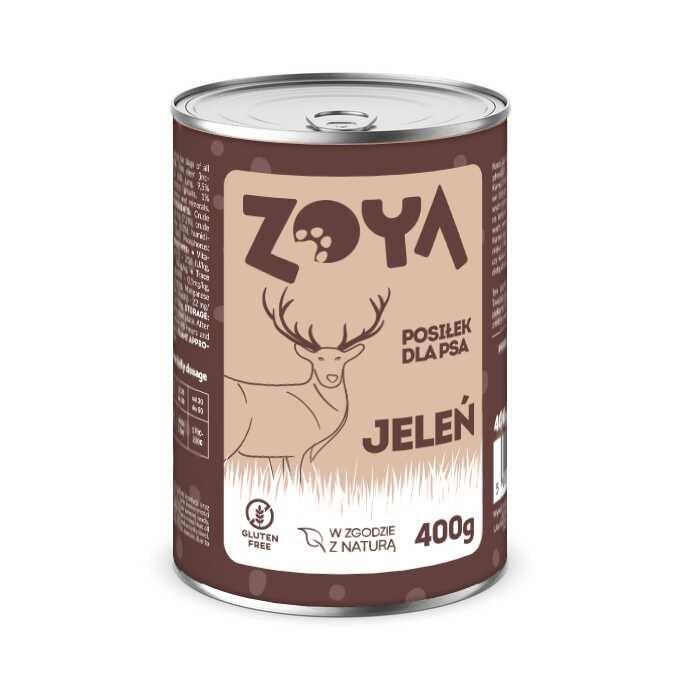 ZOYA Hjort – vådfoder til hund – 400 g