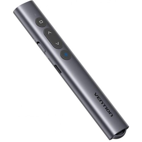 Vention præsentationspointer med grøn laser – USB, rækkevidde 50 m