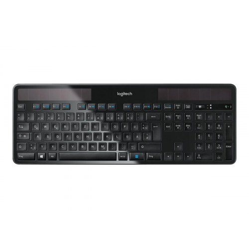 Logitech Wireless Solar K750 - trådløst tastatur (tysk layout)
