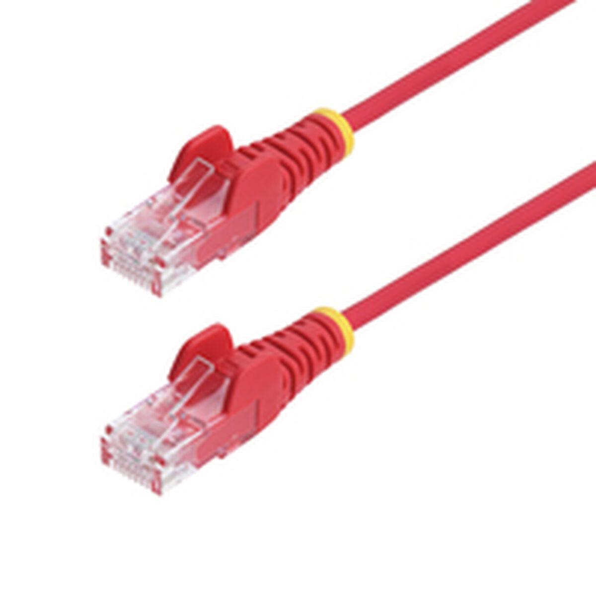 Startech N6PAT5MRDS netværkskabel Cat6 U/UTP RJ45 - Rød, 5 m billede