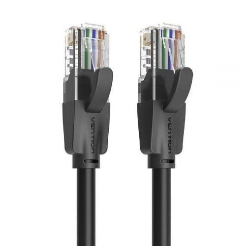 Vention IBEBS Cat6 UTP netværkskabel 25 m - sort, RJ45