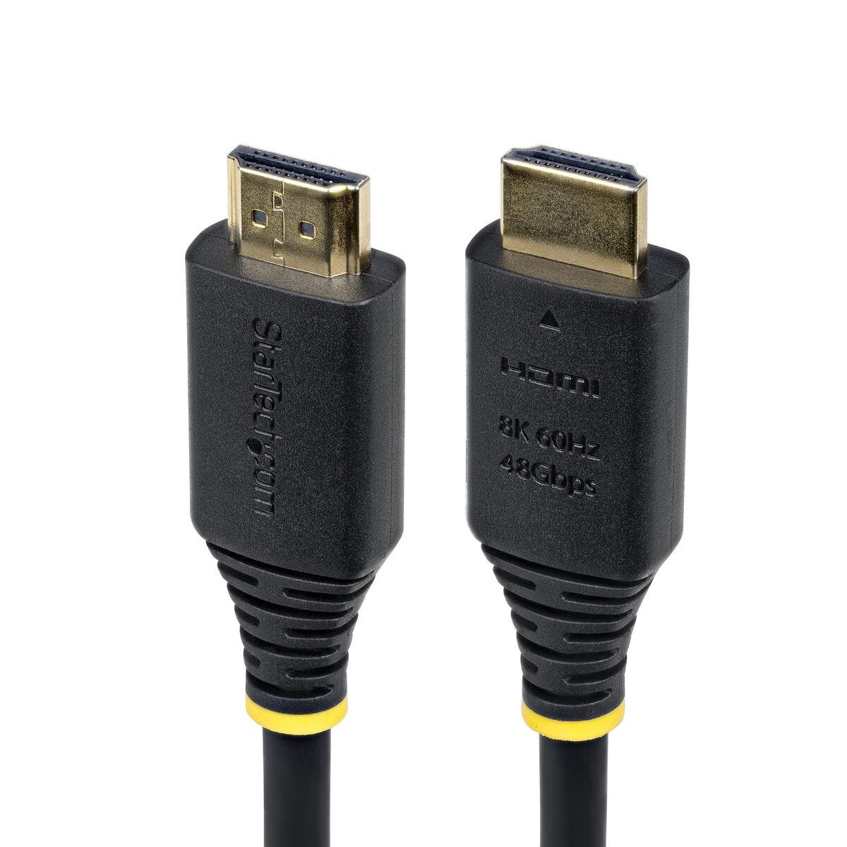 Startech HDMI 2.1 HDMI-kabel 1 m - sort (8K 60 Hz) billede
