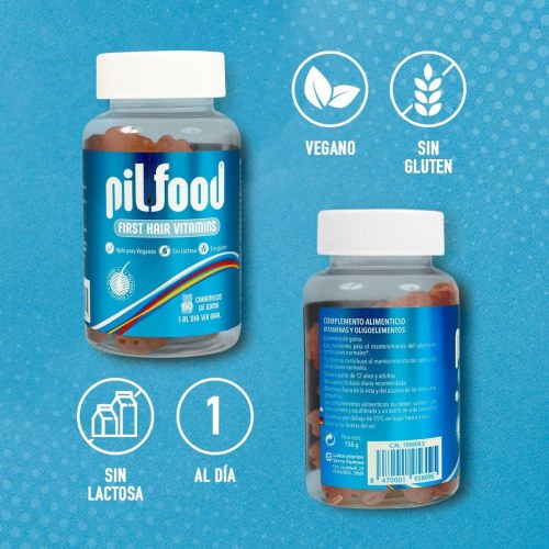 Pilfood First Hair Vitamins - 60 vingummier