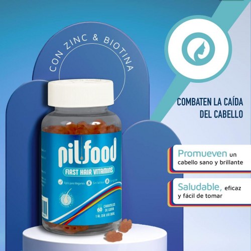 Pilfood First Hair Vitamins - 60 vingummier