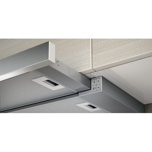 Elica ELITE14 LUX GRIX/A/60 indbygget emhætte – sølv/rustfrit stål, 336 m³/t