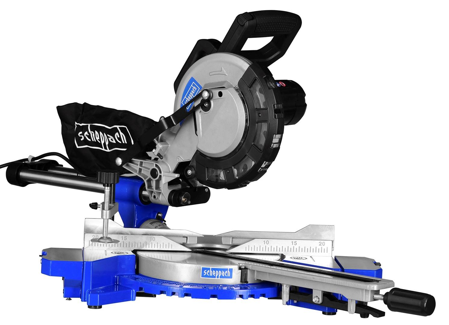 Scheppach HM216 kap-/geringssav 2000 W med softstart og laser