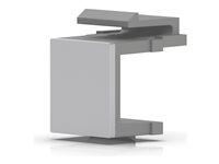 Ubiquiti UACC-KEYSTONE-BLANK-INSERT - LAN port-bloker (pakke med 24) billede